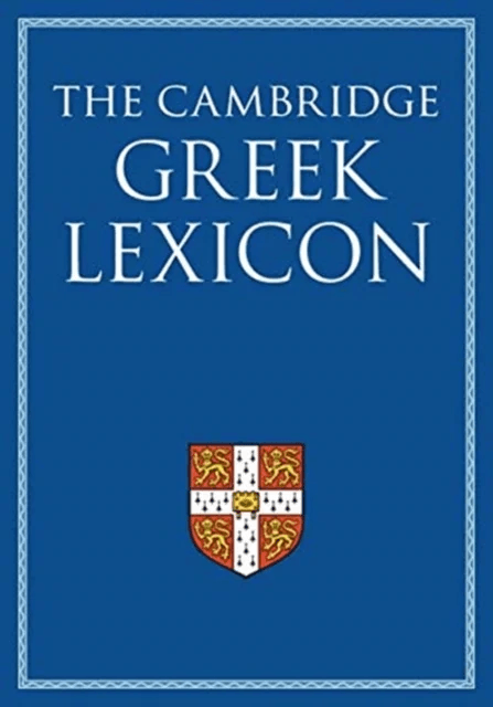 The Cambridge Greek Lexicon 2 Volume Hardback Set av Faculty of Classics
