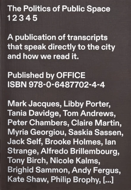 The Politics of Public Space av Tom Muratore