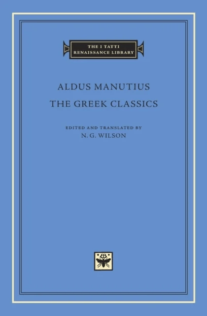 The Greek Classics av Aldus Manutius