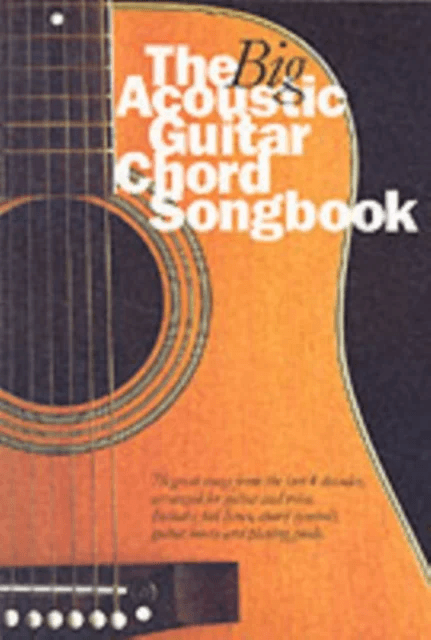 The Big Acoustic Guitar Chord Songbook av Nick Crispin