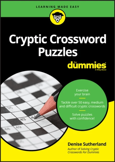 Cryptic Crossword Puzzles For Dummies av Denise Sutherland
