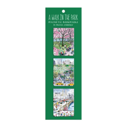 Michael Storrings Walk in the Park Magnetic Bookmarks av Galison