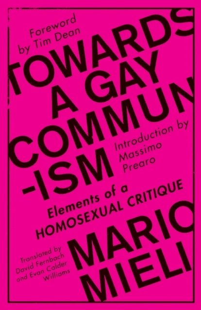 Towards a Gay Communism av Mario Mieli