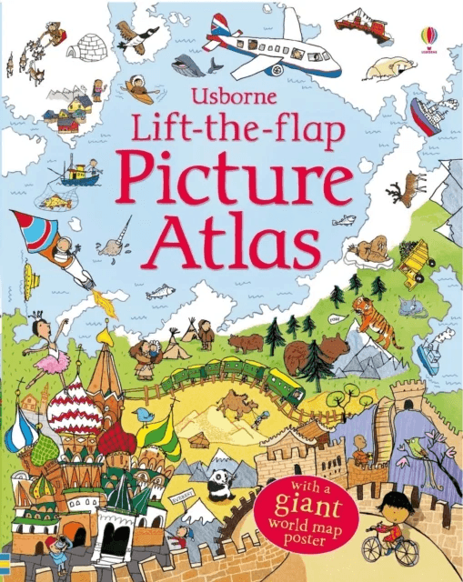 Lift-the-Flap Picture Atlas av Alex Frith