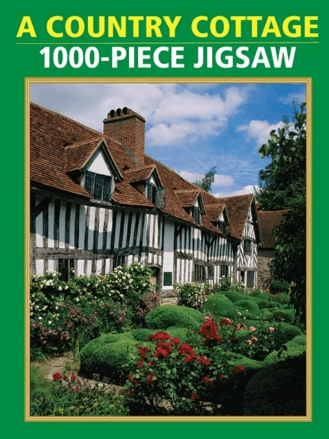 Country Cottage - Jigsaw av Peony Press