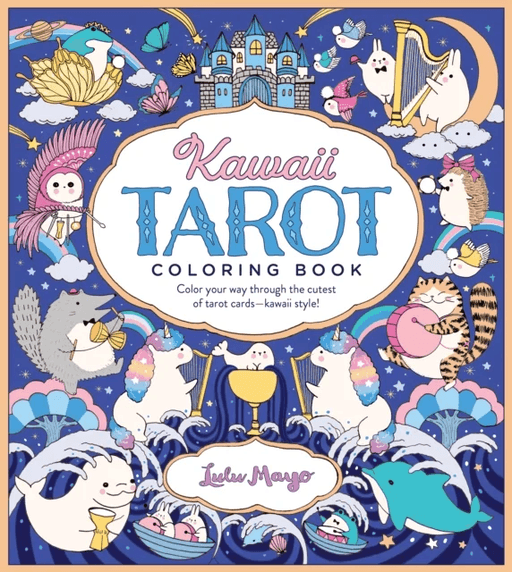 Kawaii Tarot Coloring Book av Lulu Mayo
