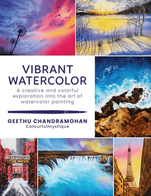Vibrant Watercolor av Geethu Chandramohan