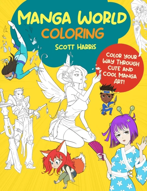 Manga World Coloring av Scott Harris