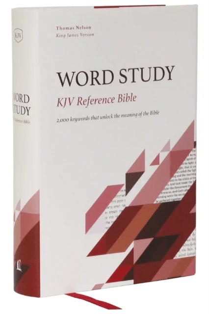 KJV, Word Study Reference Bible, Hardcover, Red Letter, Comfort Print av Thomas Nelson