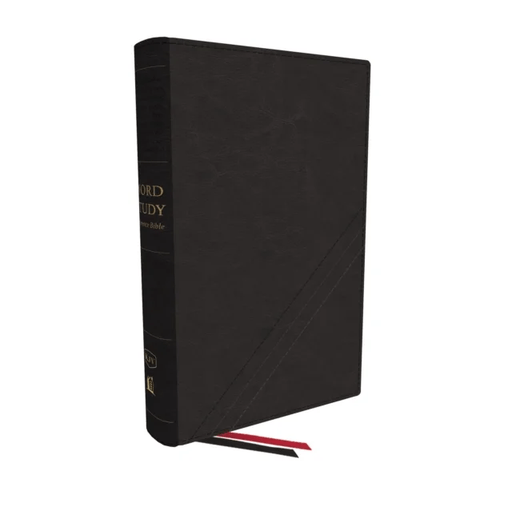 KJV, Word Study Reference Bible, Leathersoft, Black, Red Letter, Comfort Print av Thomas Nelson