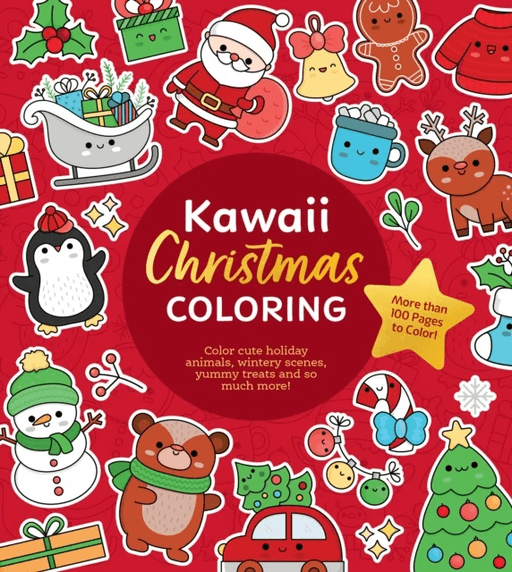 Kawaii Christmas Coloring av Editors of Chartwell Books