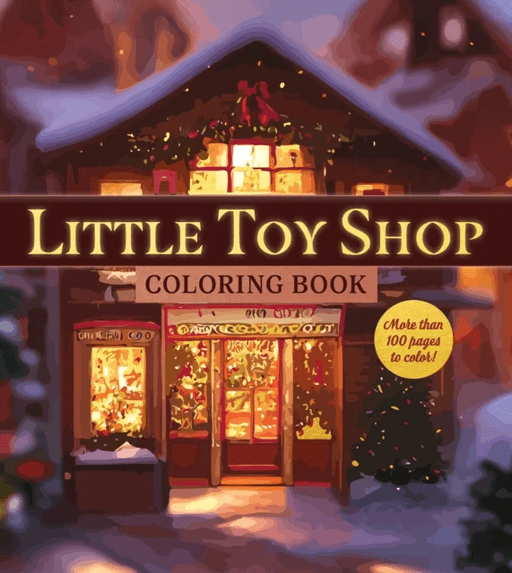 Little Toy Shop Coloring Book av Editors of Chartwell Books