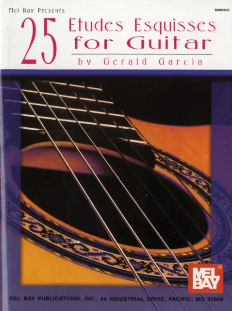 25 Etudes Esquisses For Guitar av Gerald Garcia