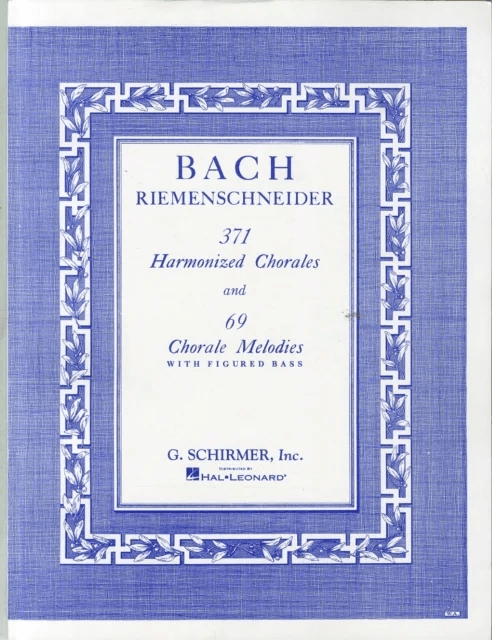 371 Harmonized Chorales And 69 Chorale Melodies av Johann Sebastian Bach