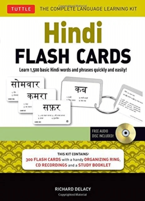 Hindi Flash Cards Kit av Richard Delacy