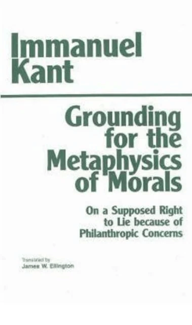 Grounding for the Metaphysics of Morals av Immanuel Kant