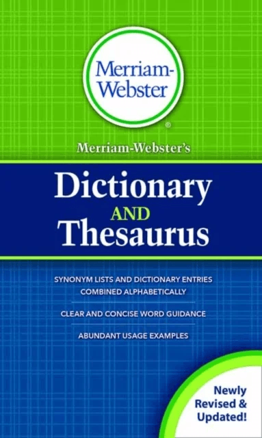 MerriamWebster¿s Dictionary and Thesaurus av MerriamWebster