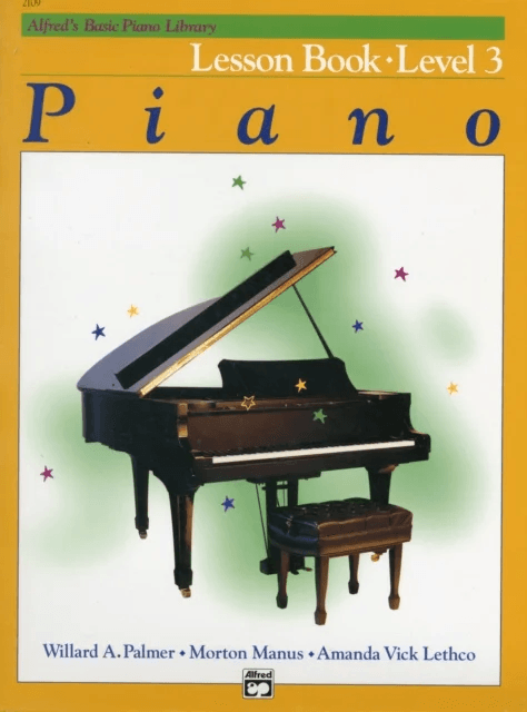 Alfred's Basic Piano Library Lesson 3 av Willard A Palmer, Morton Manus, Amanda Vick Lethco