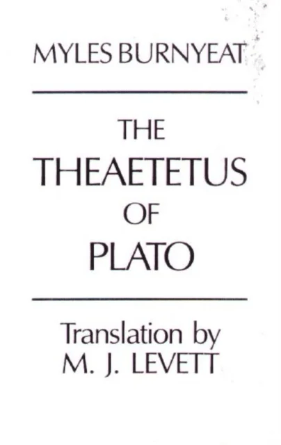 The Theaetetus of Plato av Plato
