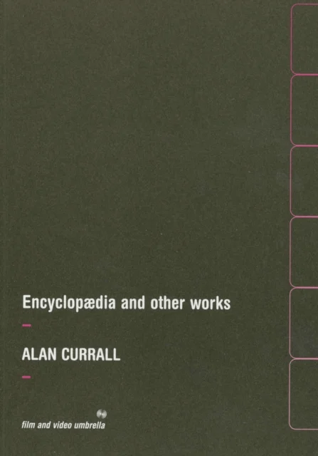 Encyclopaedia and other works: Alan Currall