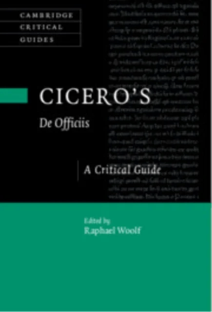 Cicero's ¿De Officiis'