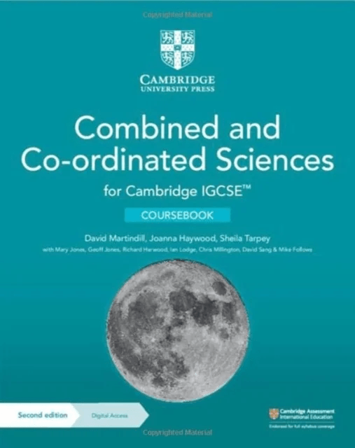 Cambridge IGCSE (TM) Combined and Co-ordinated Sciences Coursebook with Digital Access (2 Years) av David Martindill, Joanna Haywood, Sheila Tarpey