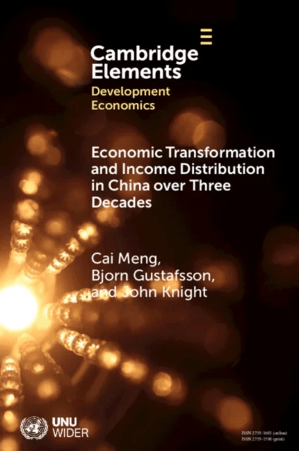 Economic Transformation and Income Distribution in China over Three Decades av Cai (Minzu University of China) Meng, Bjorn (Goeteborgs Universitet Swe