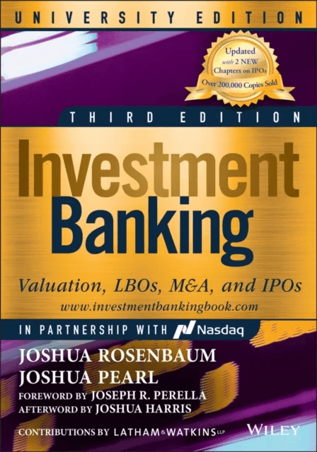 Investment Banking av Joshua Rosenbaum, Joshua Pearl