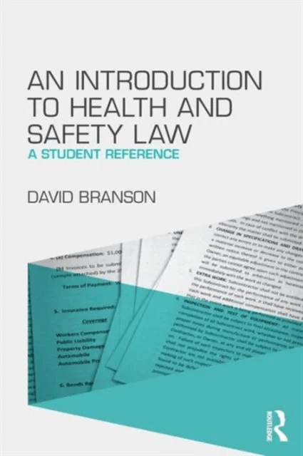 An Introduction to Health and Safety Law av David Branson
