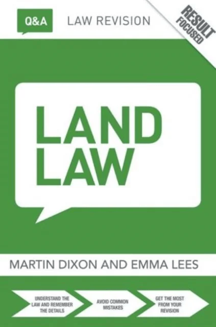 Q&amp;A Land Law av Martin (University of Cambridge UK) Dixon, Emma (University of Cambridge UK) Lees