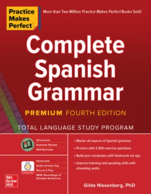 Practice Makes Perfect: Complete Spanish Grammar, Premium Fourth Edition av Gilda Nissenberg