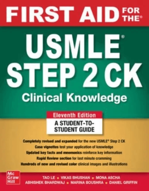 First Aid for the USMLE Step 2 CK, Eleventh Edition av Tao Le, Vikas Bhushan, Mona Ascha, Abhishek Bhardwaj, Marina Boushra, Daniel Griffin