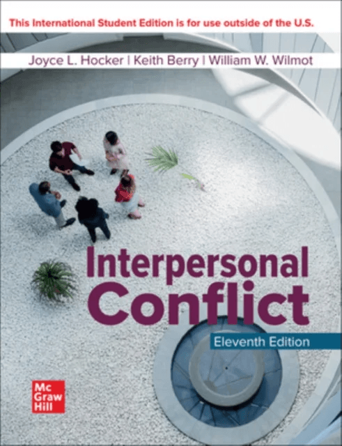 Interpersonal Conflict ISE av Joyce Hocker, Keith Berry, William Wilmot