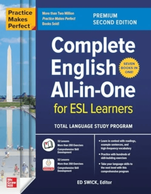 Practice Makes Perfect: Complete English All-in-One for ESL Learners, Premium Second Edition av Ed Swick