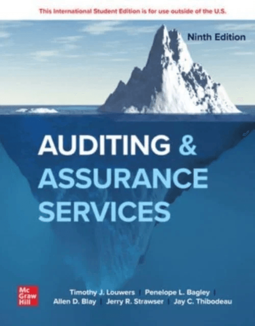 Auditing &amp; Assurance Services ISE av Timothy Louwers, Penelope Bagley, Allen Blay, Jerry Strawser, Jay Thibodeau