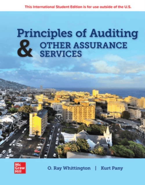 Principles of Auditing &amp; Other Assurance Services ISE av Ray Whittington, Kurt Pany
