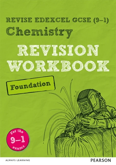 Pearson REVISE Edexcel GCSE (9-1) Chemistry Foundation Revision Workbook: For 2024 and 2025 assessme av Nigel Saunders