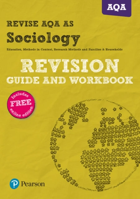 Pearson REVISE AQA AS level Sociology Revision Guide and Workbook inc online edition - 2023 and 2024 av Steve Chapman