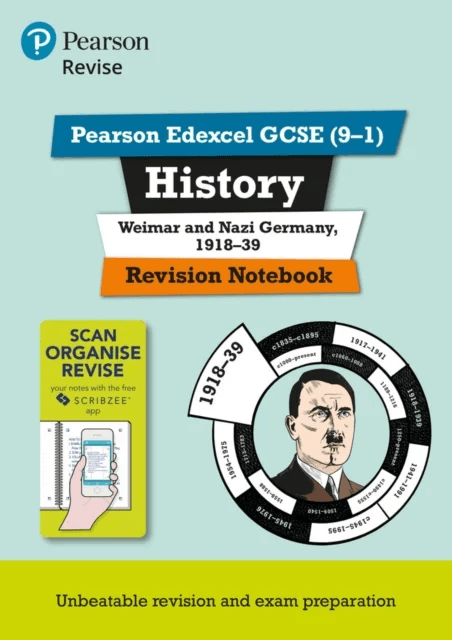 Pearson REVISE Edexcel GCSE  (9-1) History Weimar and Nazi Germany Revision Notebook: For 2024 and 2