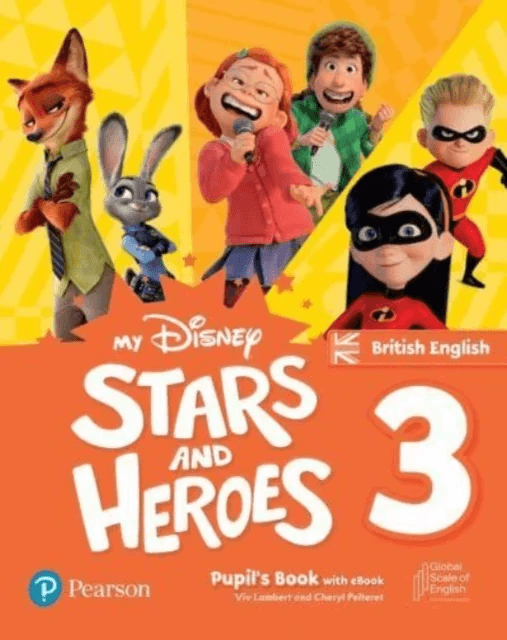 My Disney Stars and Heroes British Edition Level 3 Pupil's Book with eBook and Digital Activities av Cheryl Pelteret, Viv Lambert