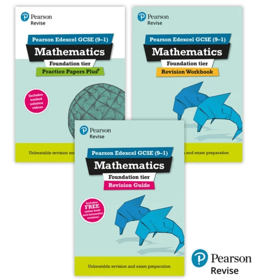 New Pearson Revise Edexcel GCSE (9-1) Mathematics Foundation Complete Revision &amp; Practice Bundle - 2 av Harry Smith, Navtej Marwaha, Jean Linskey