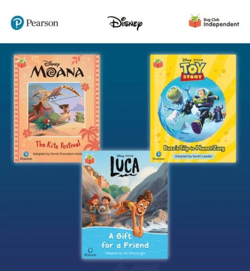 Pearson Bug Club Disney Year 1 Pack B, including decodable phonics readers for phase 5: Moana: The K av Sarah Loader
