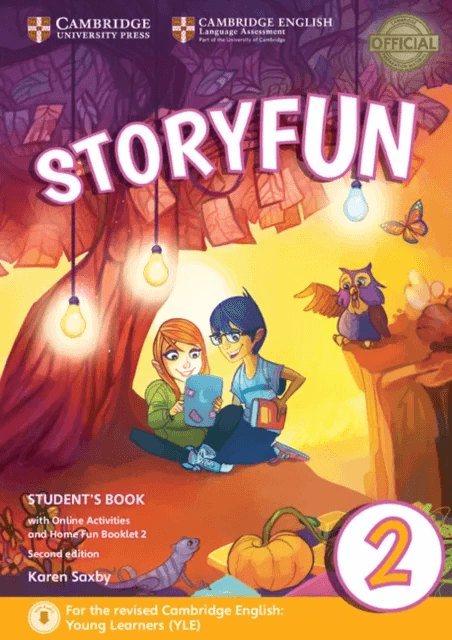 Storyfun for Starters Level 2 Student's Book with Online Activities and Home Fun Booklet 2 av Karen Saxby