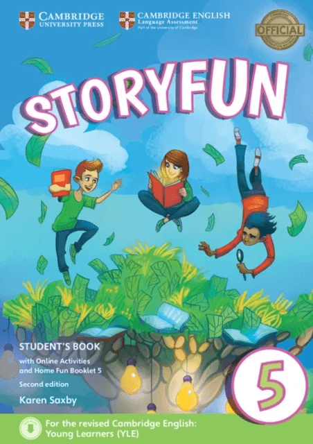 Storyfun Level 5 Student's Book with Online Activities and Home Fun Booklet 5 av Karen Saxby