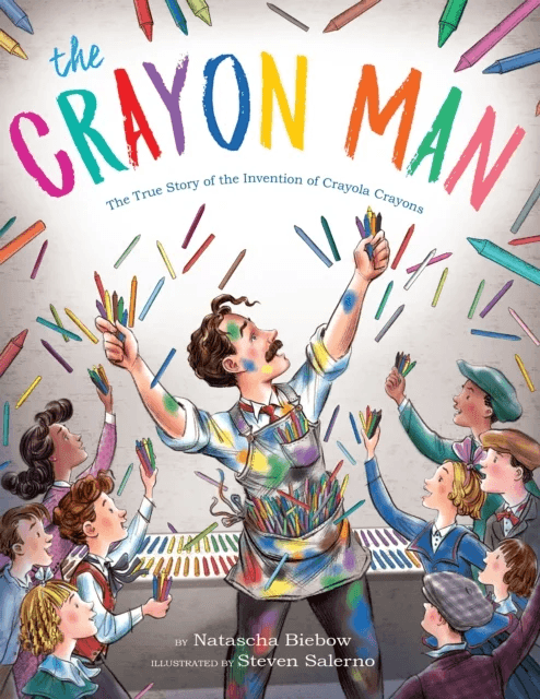 The Crayon Man av Natascha Biebow