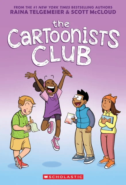 The Cartoonists Club av Raina Telgemeier, Scott McCloud