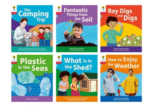 Oxford Reading Tree: Floppy's Phonics Decoding Practice: Oxford Level 4: Mixed Pack of 6 av Paul Shipton, Abbie Rushton, Becca Heddle, Jilly Hunt