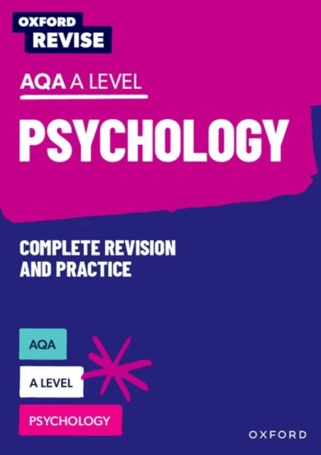 Oxford Revise: AQA A Level Psychology av Adelaide McLaughlin