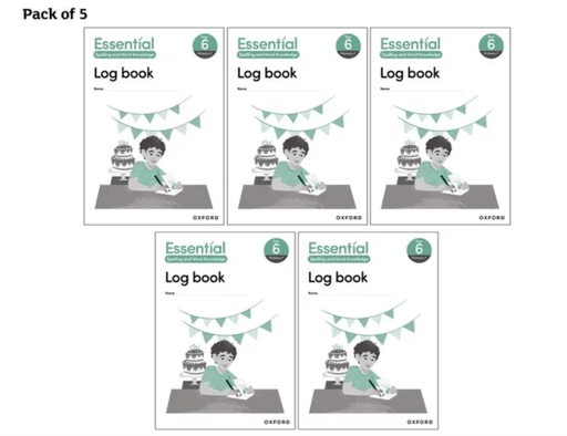 Essential Spelling and Word Knowledge: Year 6: Year 6 Log Book Pack of 5 av Claire Hewitt