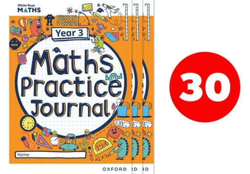 White Rose Maths Practice Journals Year 3 Workbooks: Pack of 30 av Caroline Hamilton